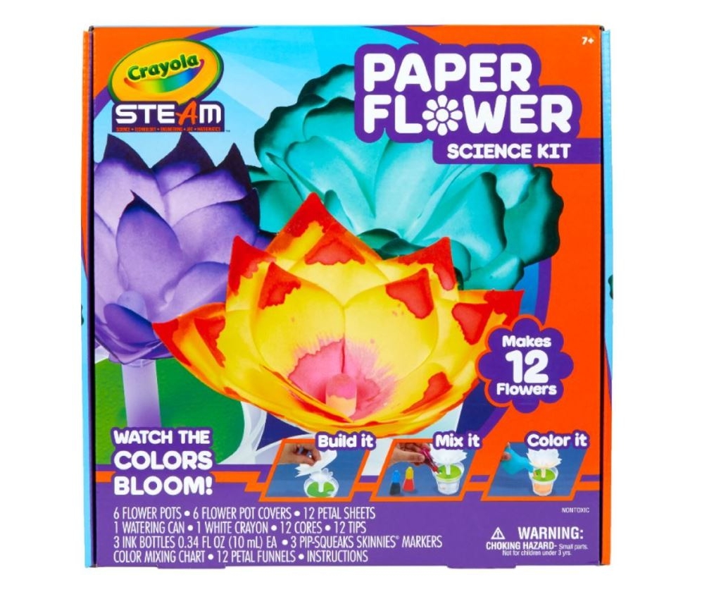 STEAM: Paper Flower Science Kit